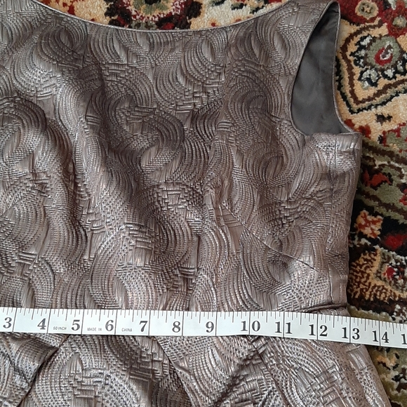 Banana Republic copper wiggle dress - Picture 2 of 7